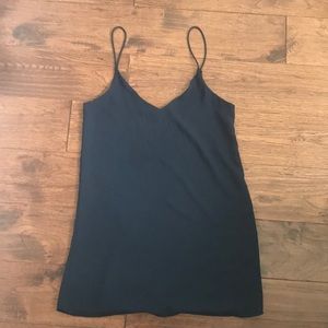 Navy blue slip dress
